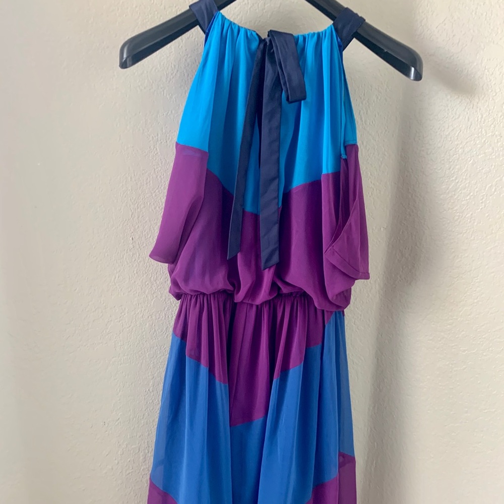 Vince Camuto Semi Formal Dress w Chevron Detailing